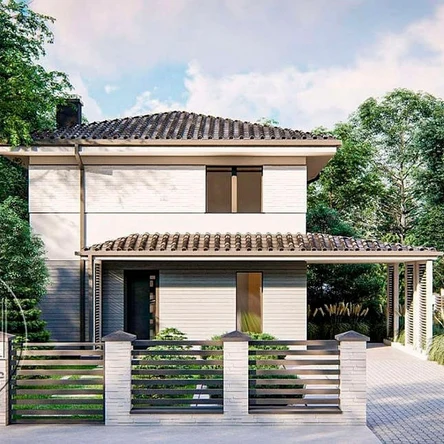 Двухэтажный дом