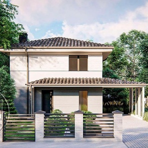 Двухэтажный дом