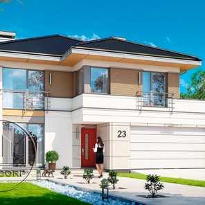 Двухэтажный дом