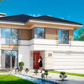 Двухэтажный дом