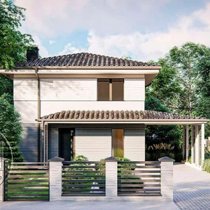 Двухэтажный дом